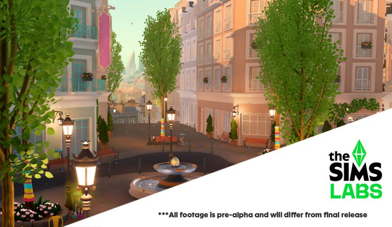 A teaser for The Sims Labs, an update coming to The Sims 4