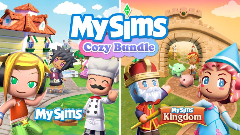 Official artwork for MySims: Cozy Bundle, an upcoming re-release of the Nintendo DS classics.