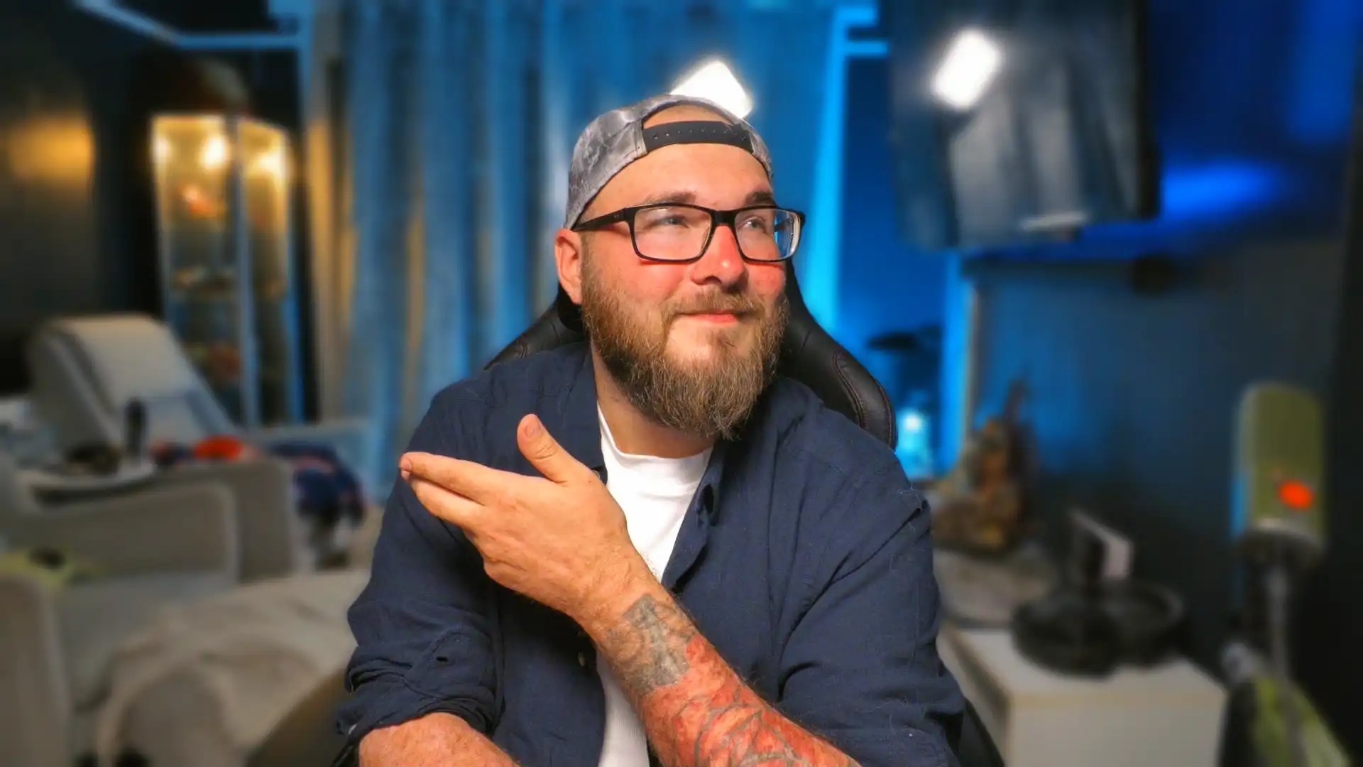 A straight-from camera shot using the Elgato Facecam 4K